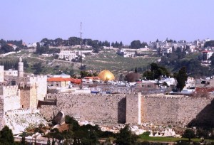 The view from the rooftop of DPJ